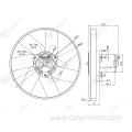 Car radiator cooling fan for VW PASSAT GOLF